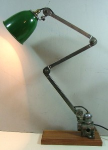 Vintage factory lamp