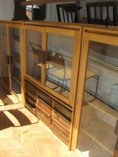 Vintage Science lab cupboards